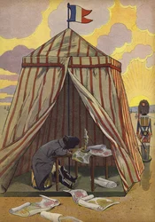 Schlacht von Austerlitz, ein erschöpfter Napoleon